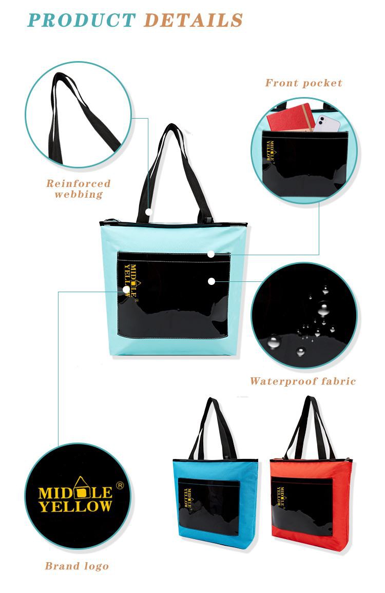 tote with shoulder strap