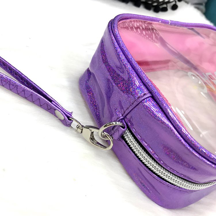 transparent makeup pouch