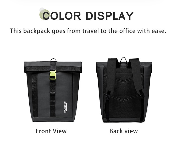 large designer backpack